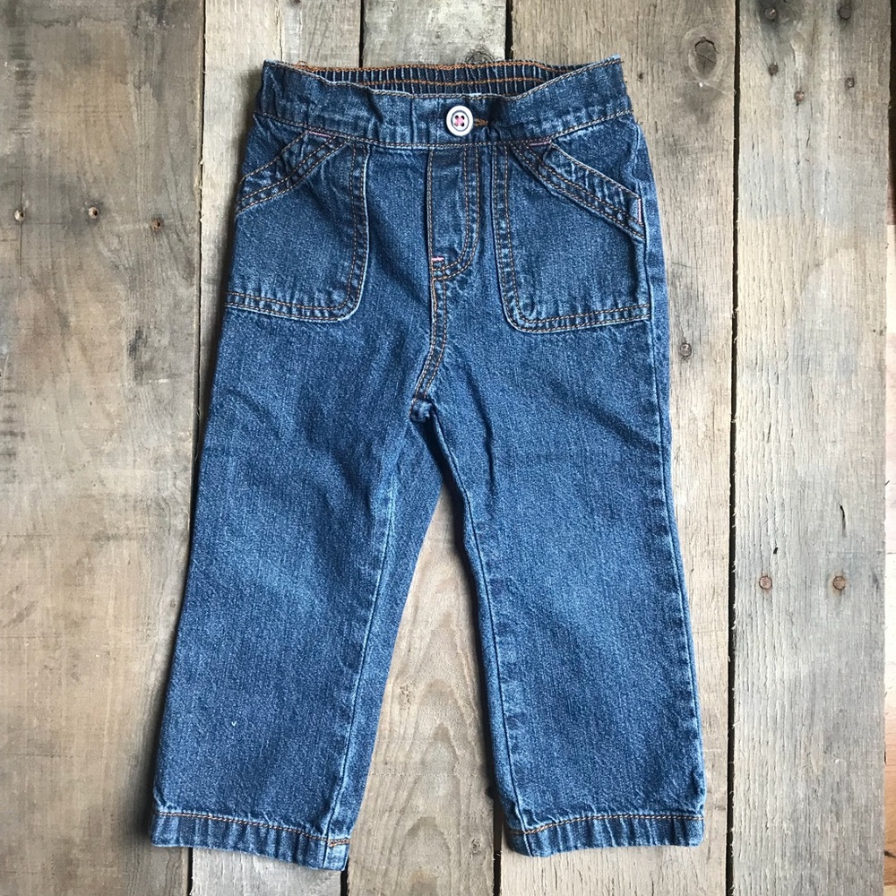 Toddler Girls Jeans- EUC Size 24mo